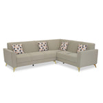 Copper Corner Sofa- Beige