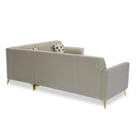 Copper Corner Sofa- Beige