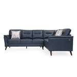 Aiden Corner Sofa- Navy Blue