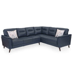Aiden Corner Sofa- Navy Blue