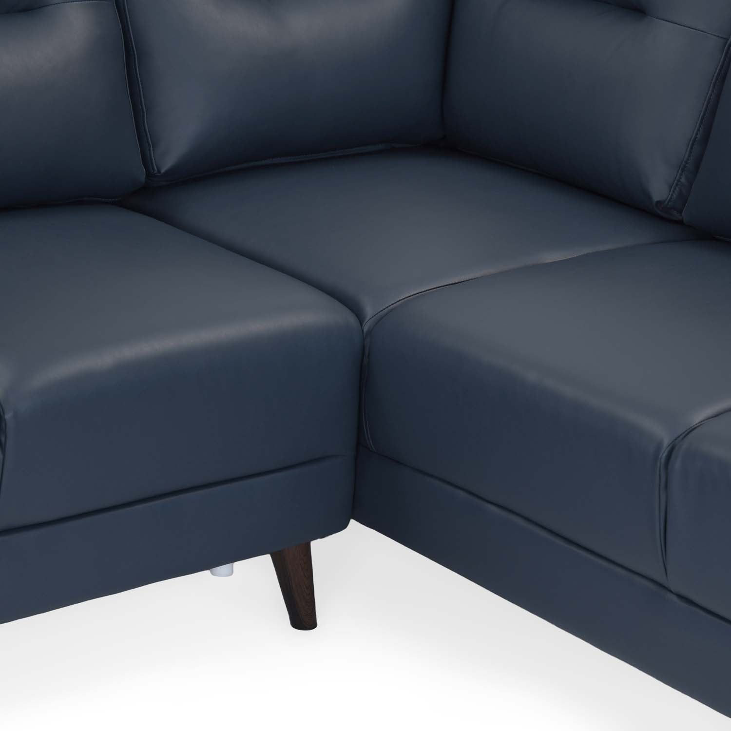 Buy Premium Aiden Corner Sofa - Navy Blue Online In India