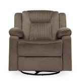 Quito 1 Seater Manual Recliner Sofa- Brown