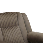 Quito 1 Seater Manual Recliner Sofa- Brown