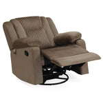 Quito 1 Seater Manual Recliner Sofa- Brown