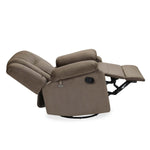 Quito 1 Seater Manual Recliner Sofa- Brown
