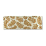 Leaf Beaded Polyester Table Runner Large- Gold