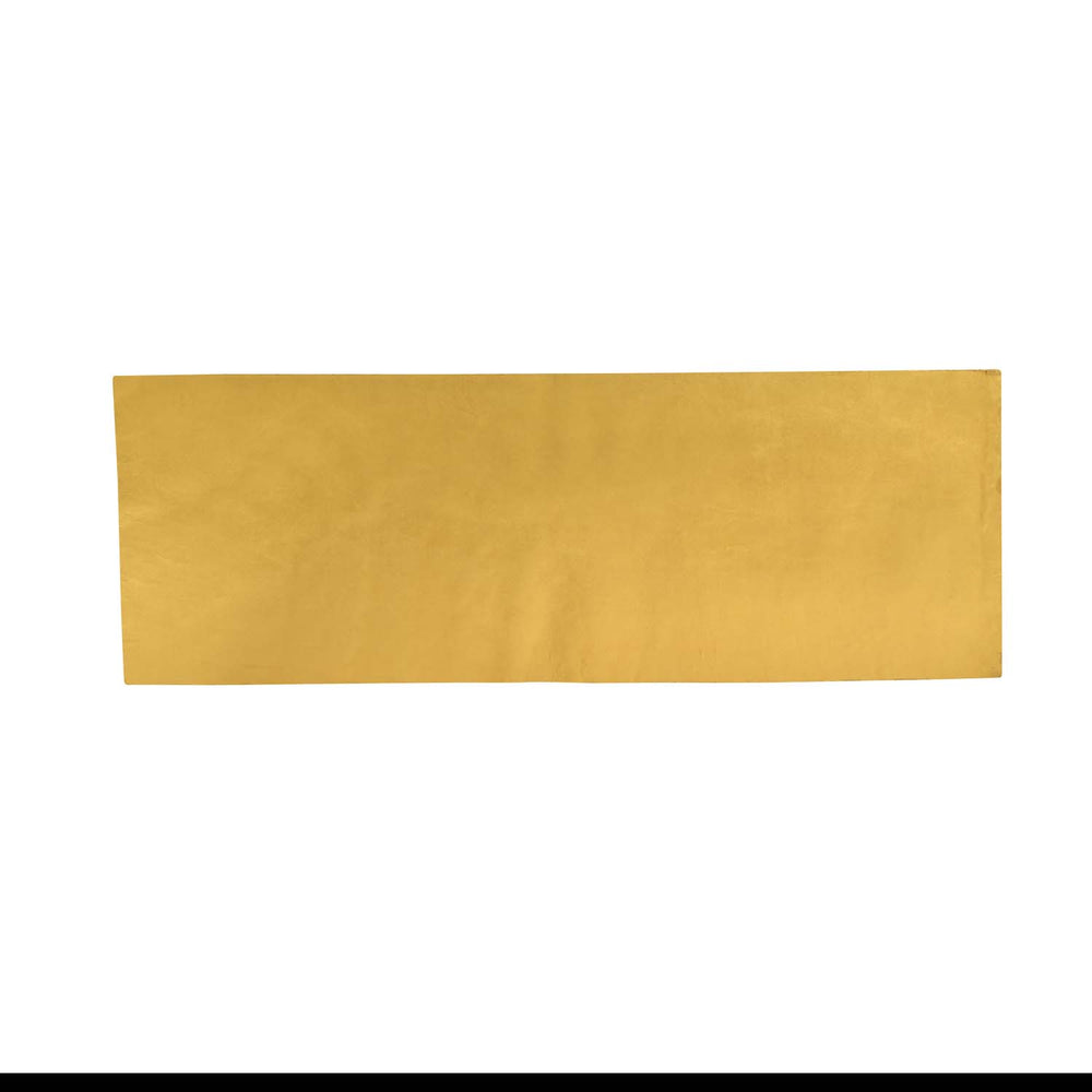 Leaf Beaded Polyester Table Runner Large- Gold