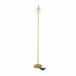 One Bulb Modern Floor Lamp (Gold)