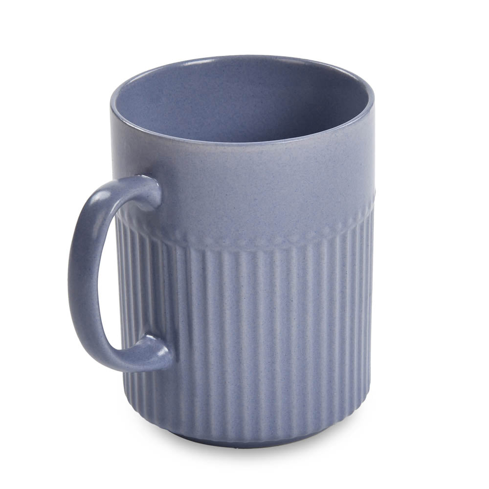 Porcelain Milk Mug- Blue Matt