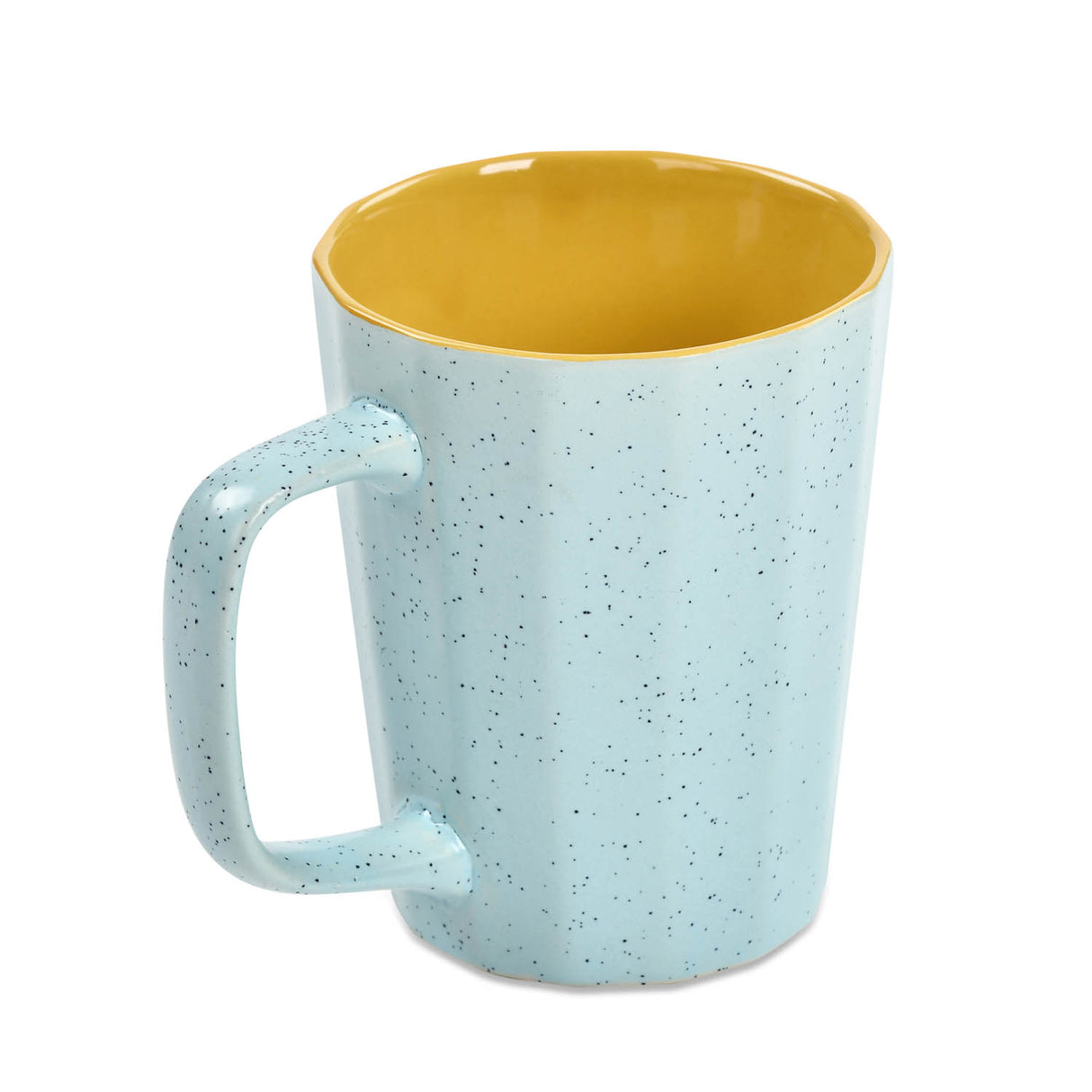 Porcelain Milk Mug- Blue
