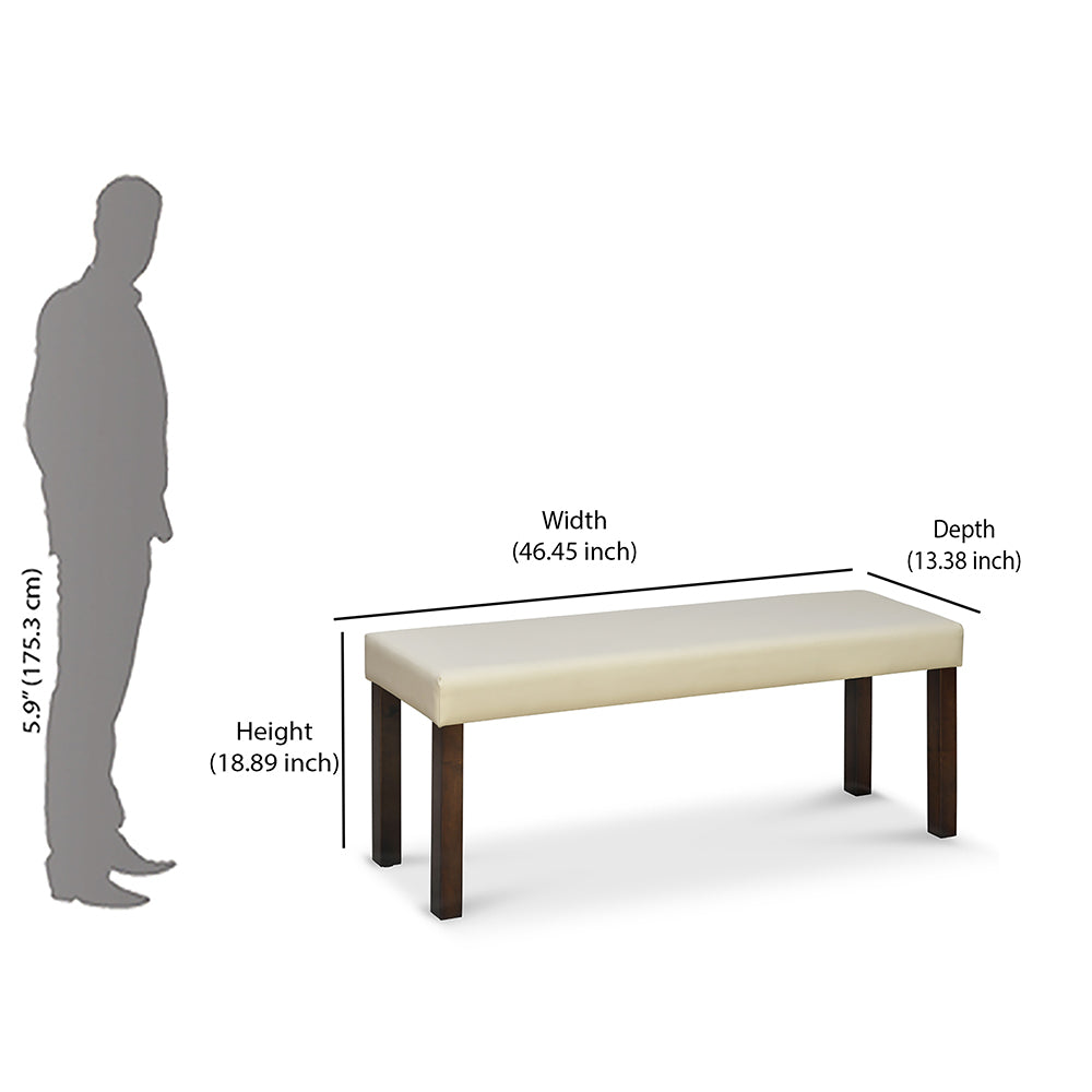 Roxbury 1+4+Bench Dining Kit (Oak)