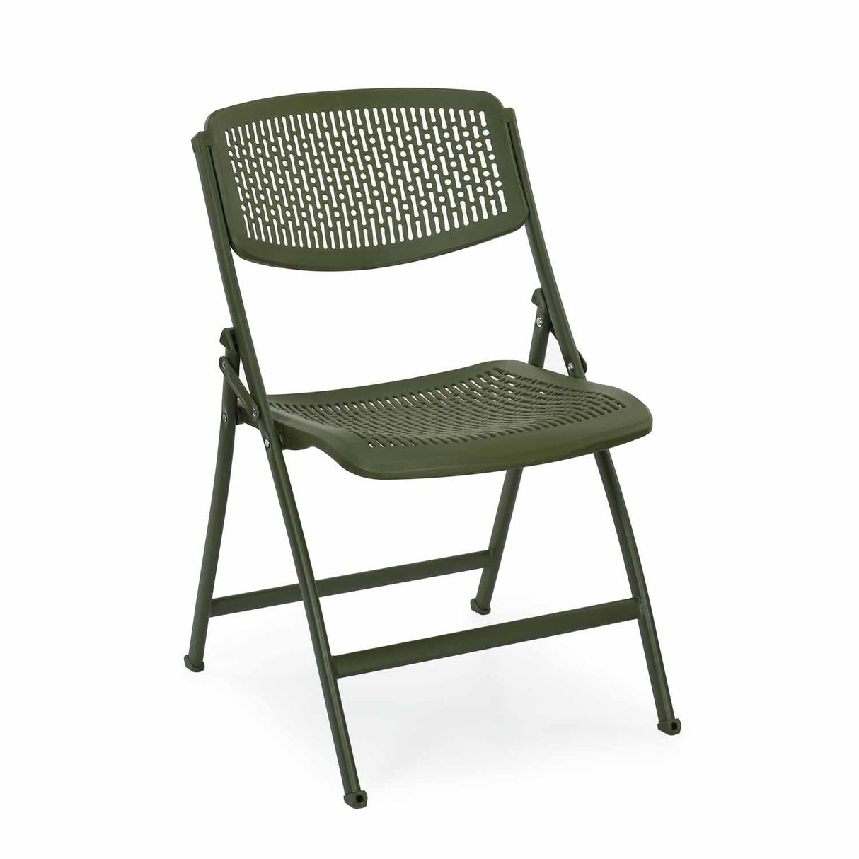 Aero Metal Folding Chair- Green