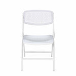 Aero Metal Folding Chair- White