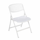 Aero Metal Folding Chair- White