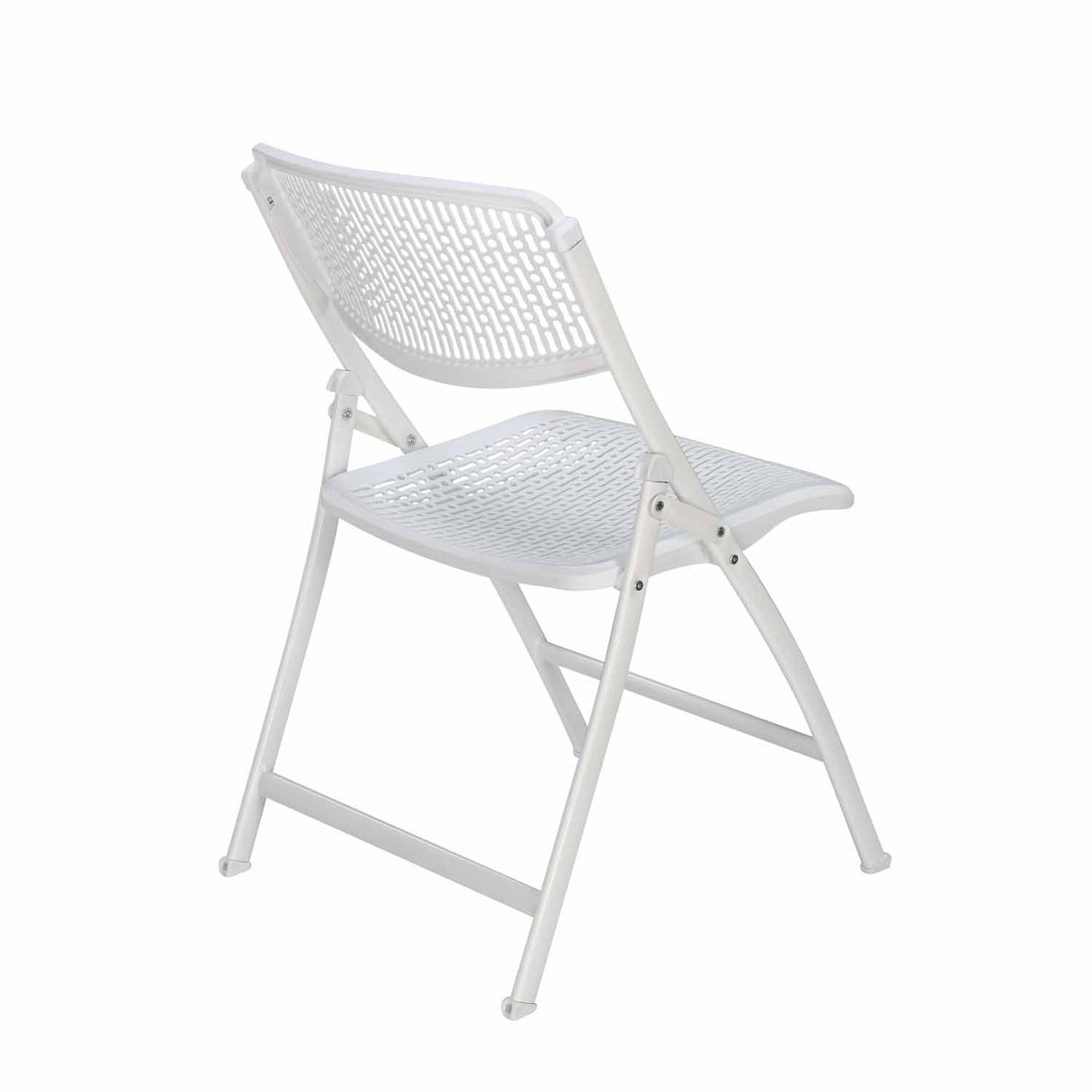 Aero Metal Folding Chair- White