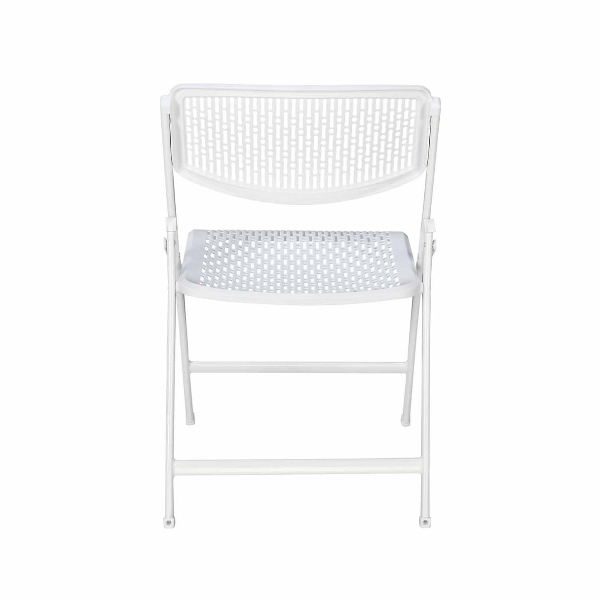 Aero Metal Folding Chair- White