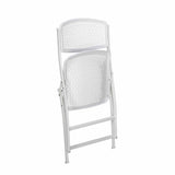 Aero Metal Folding Chair- White