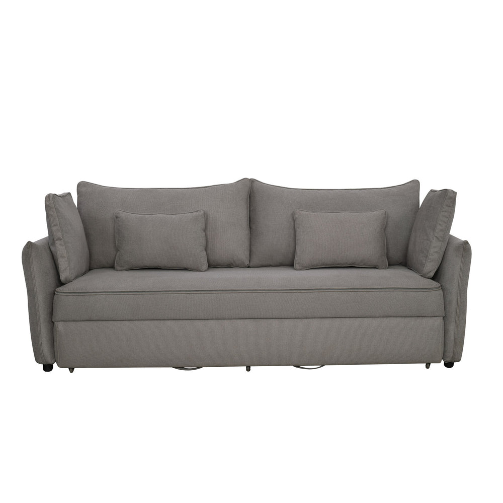 Aveo 3 Seater Sofa Cum Bed- Grey