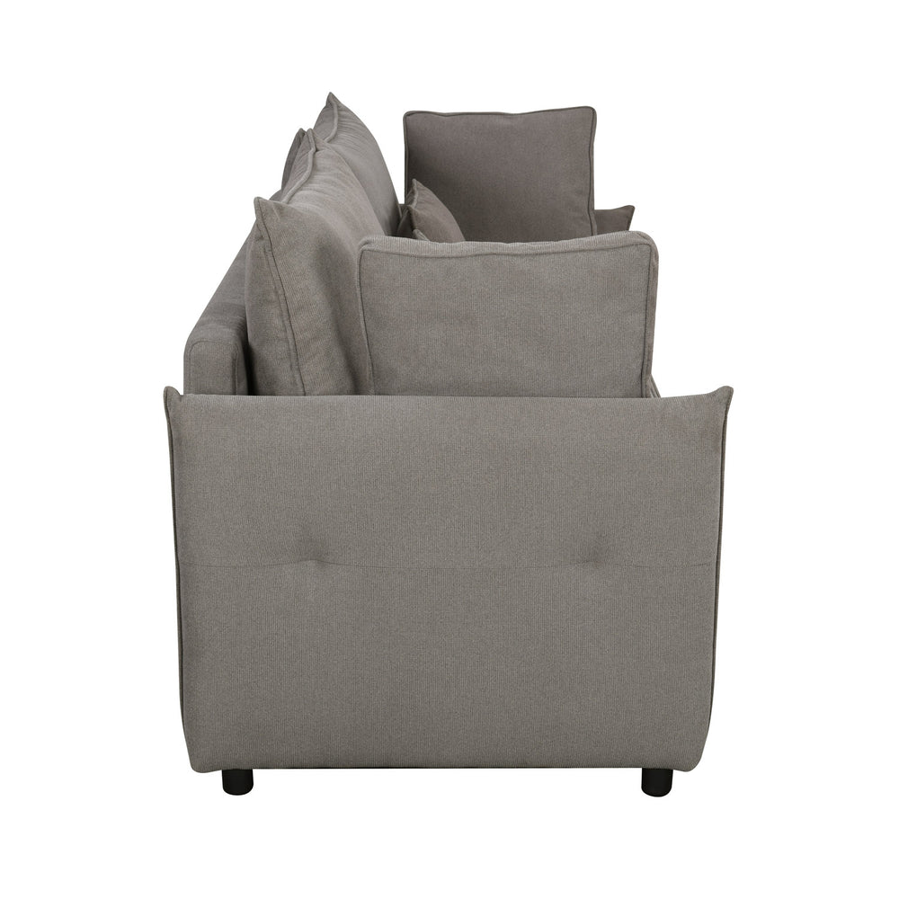 Aveo 3 Seater Sofa Cum Bed- Grey