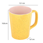 Porcelain Milk Mug- Mustard