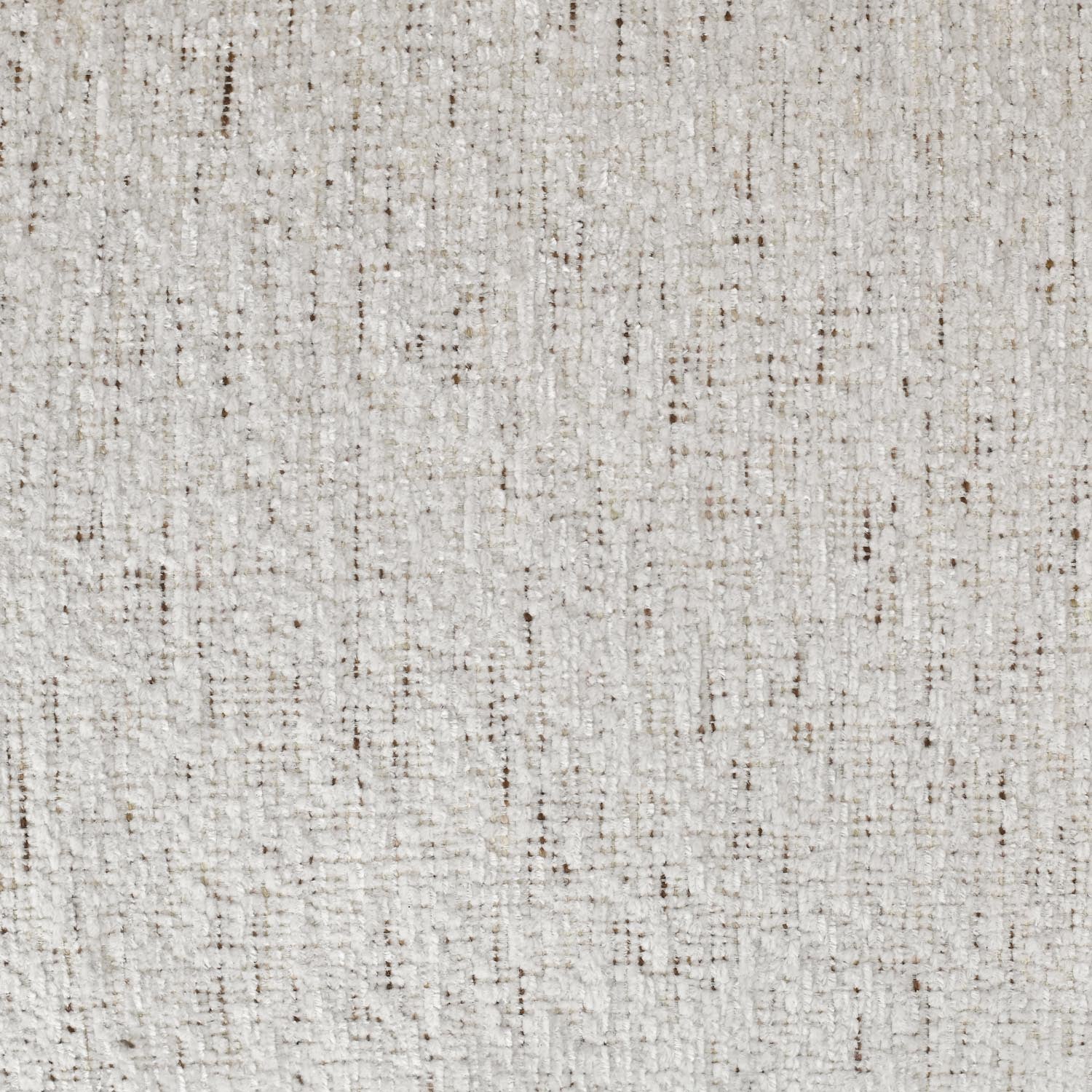 Giorgio 3 Seater Textured Fabric Sofa- Ivory