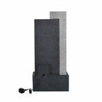 Waterfall Water Fountain with LED Light (Grey)
