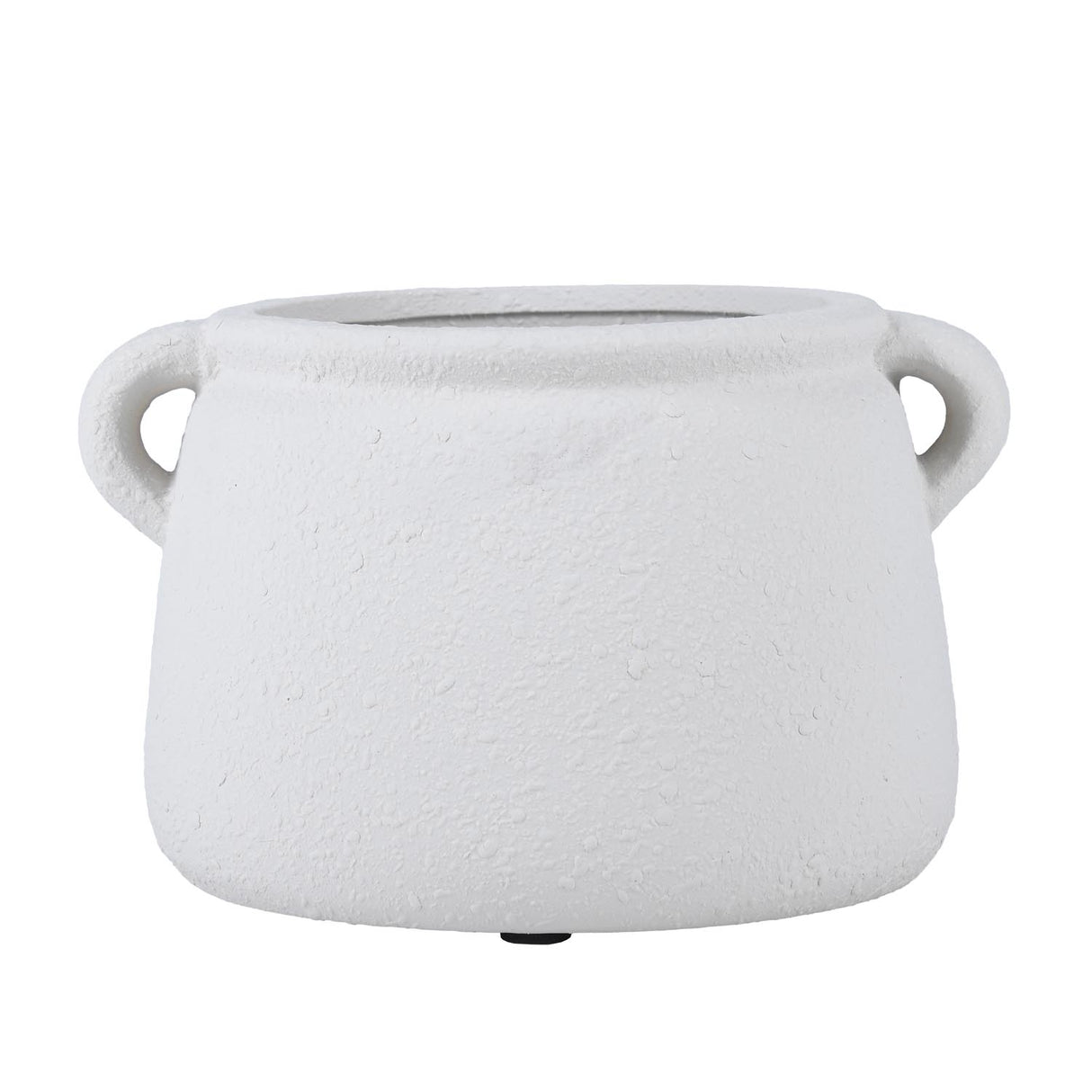 Stoneware Planter with Ears- Beige