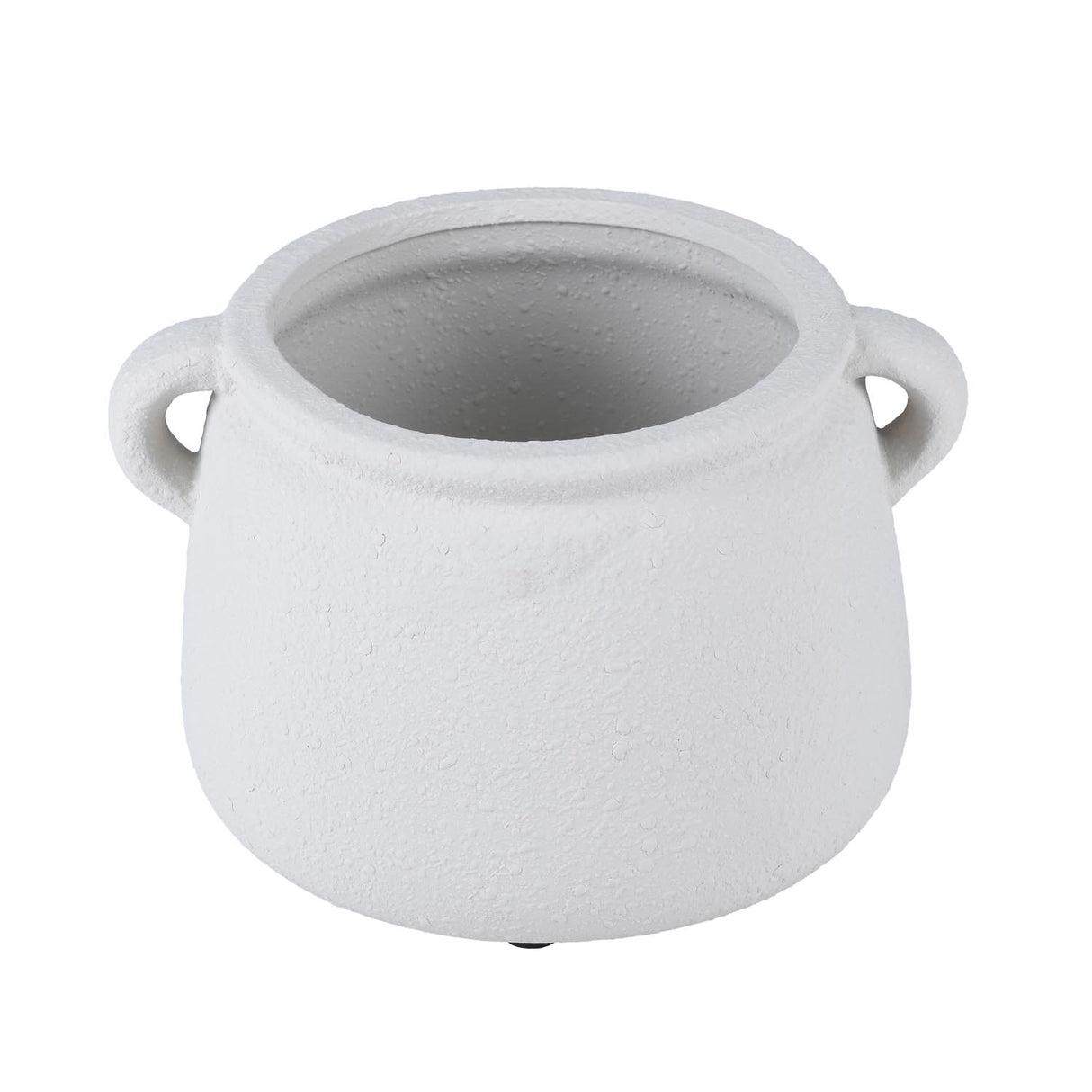 Stoneware Planter with Ears- Beige