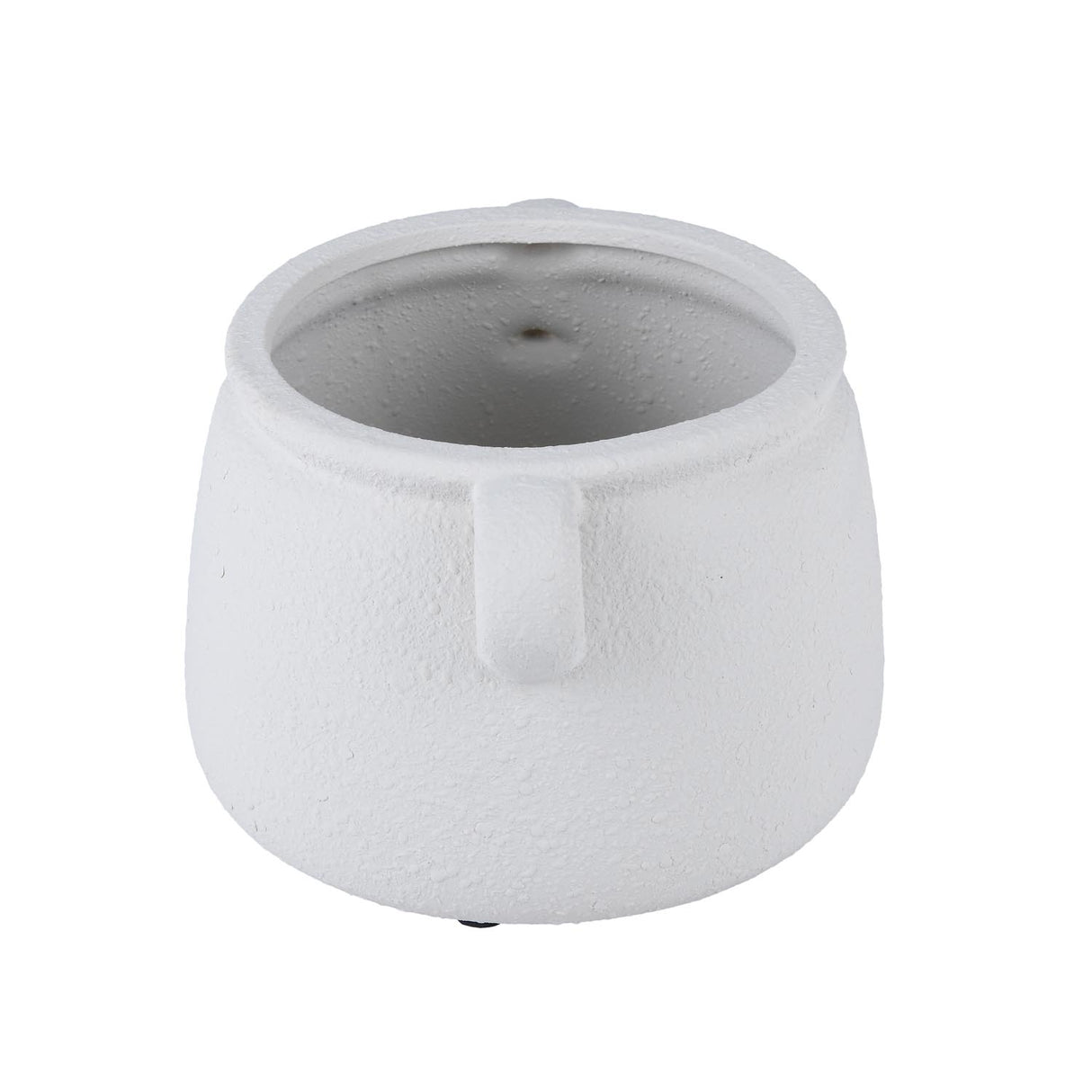 Stoneware Planter with Ears- Beige