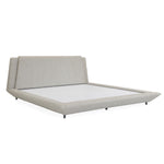 Jaslene Upholstered Queen Bed Without Storage- Beige