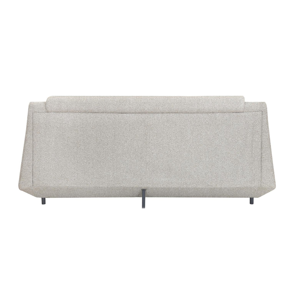 Jaslene Upholstered Queen Bed Without Storage- Beige