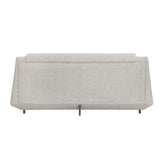 Jaslene Upholstered King Bed Without Storage- Beige