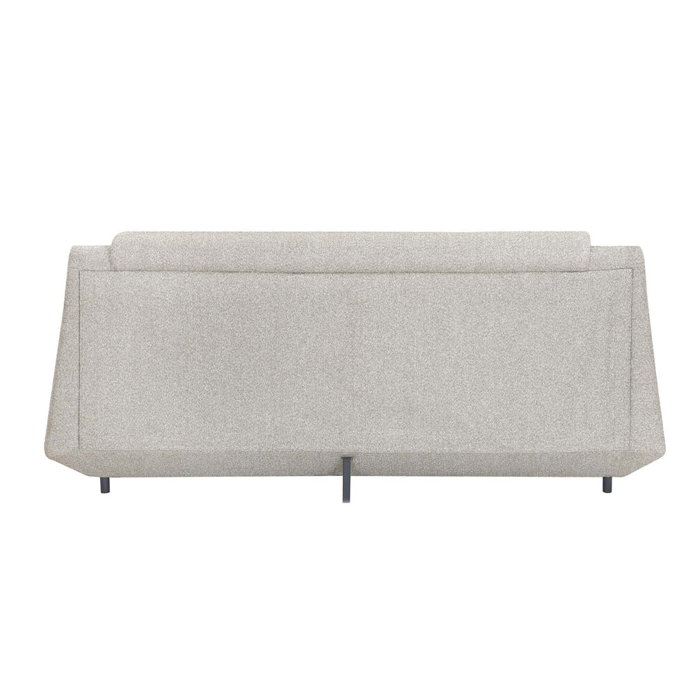 Jaslene Upholstered King Bed Without Storage- Beige