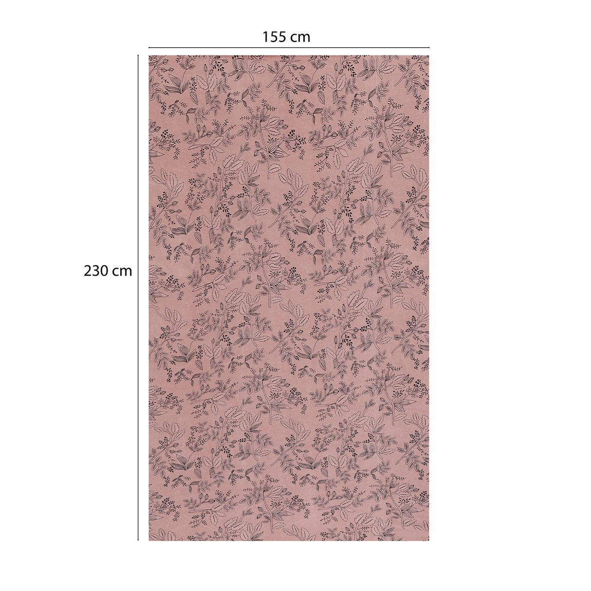 Petal Haze Polyester Single Bedsheet with Pillow Cover- Multicolor