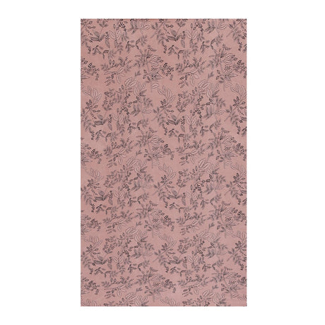 Petal Haze Polyester Single Bedsheet with Pillow Cover- Multicolor