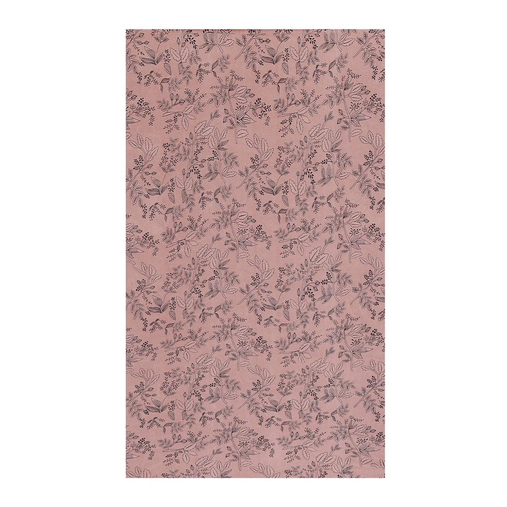 Petal Haze Polyester Single Bedsheet with Pillow Cover- Multicolor