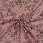 Petal Haze Polyester Queen Bedsheet with Pillow Covers- Multicolor