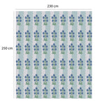 Botanica Pop Polyester Queen Bedsheet with Pillow Covers- Multicolor