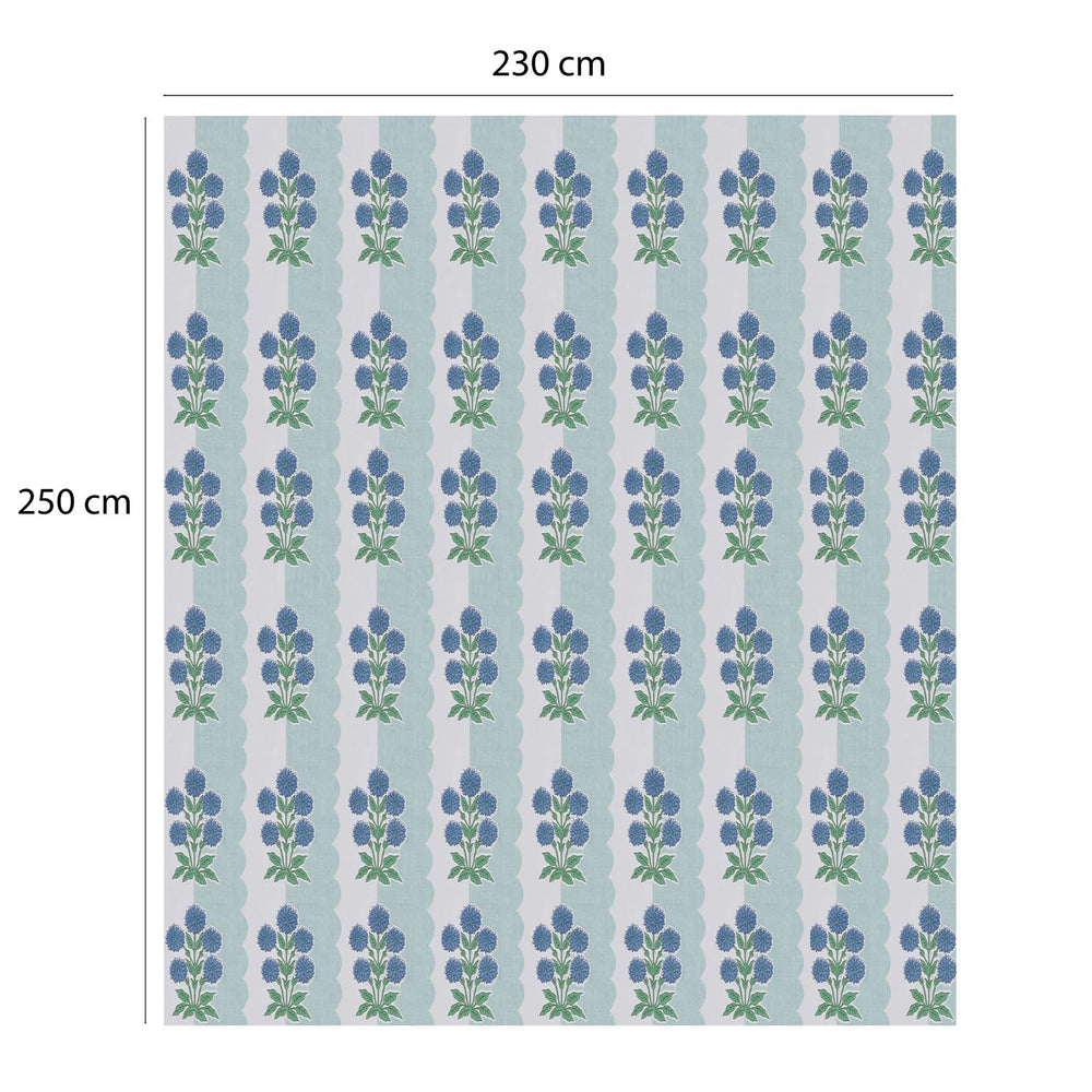 Botanica Pop Polyester Queen Bedsheet with Pillow Covers- Multicolor