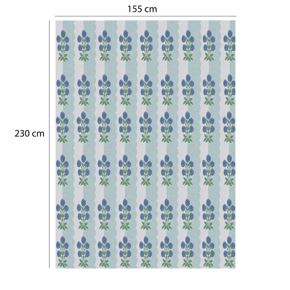 Botanica Pop Polyester Single Bedsheet with Pillow Cover- Multicolor