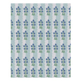 Botanica Pop Polyester Queen Bedsheet with Pillow Covers- Multicolor