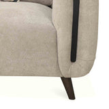 Harper 1 Seater Fabric Sofa- Beige