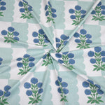 Botanica Pop Polyester Single Bedsheet with Pillow Cover- Multicolor