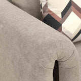 Harper 1 Seater Fabric Sofa- Beige