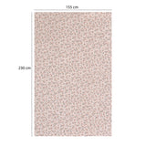 Floral Polyester Single Bedsheet with Pillow Cover- Multicolor