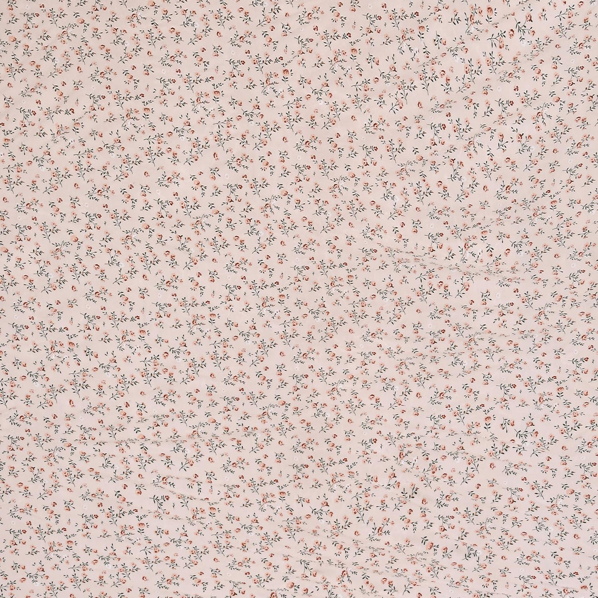 Floral Polyester Single Bedsheet with Pillow Cover- Multicolor