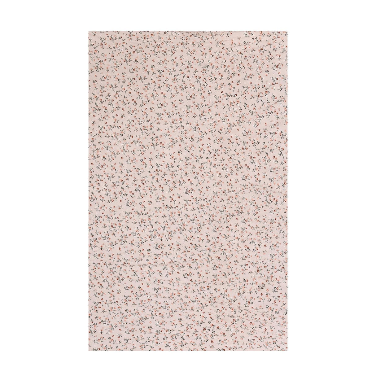 Floral Polyester Single Bedsheet with Pillow Cover- Multicolor