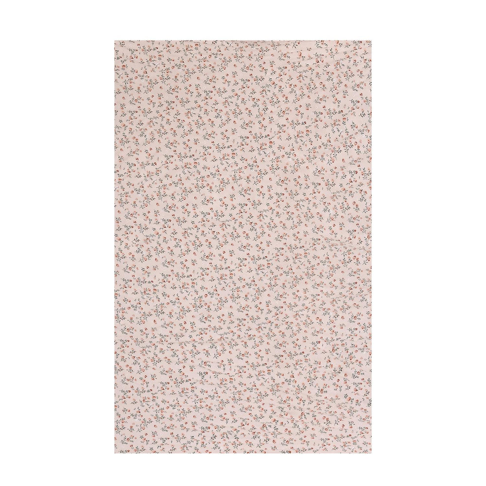 Floral Polyester Single Bedsheet with Pillow Cover- Multicolor