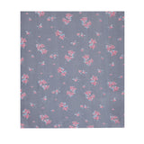 Floral Blossom Polyester King Bedsheet with Pillow Covers- Multicolor