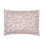 Floral Polyester Single Bedsheet with Pillow Cover- Multicolor